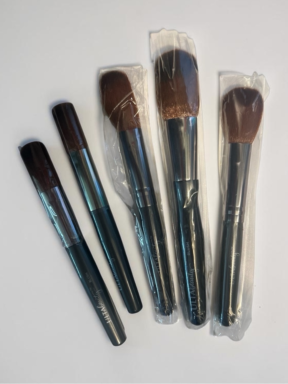 Ulta Beauty Assorted Blush Brush Set Of 5 | New
